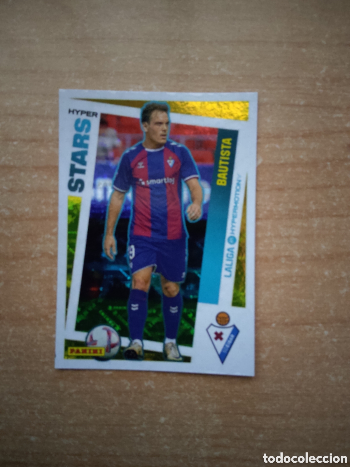 Cromos de f&uacute;tbol: 426 BAUTISTA EIBAR HYPERSTARS LIGA HYPERMOTION 2024 2025
