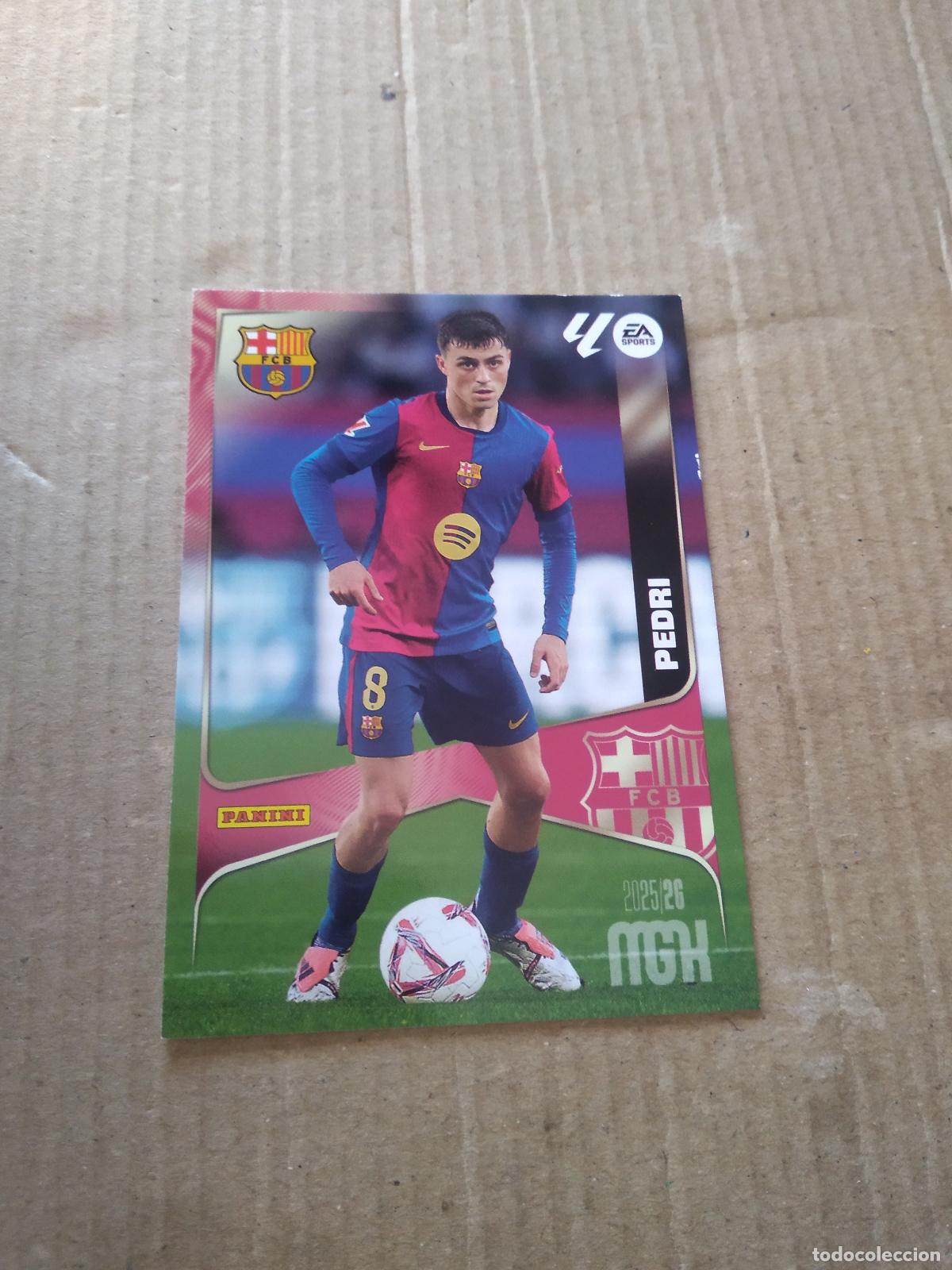 Cromos de f&uacute;tbol: 86 PEDRI BARCELONA BAR&Ccedil;A CROMO FUTBOL PANINI LIGA MGKS 25-26 MEGACRACKS 2025-2026