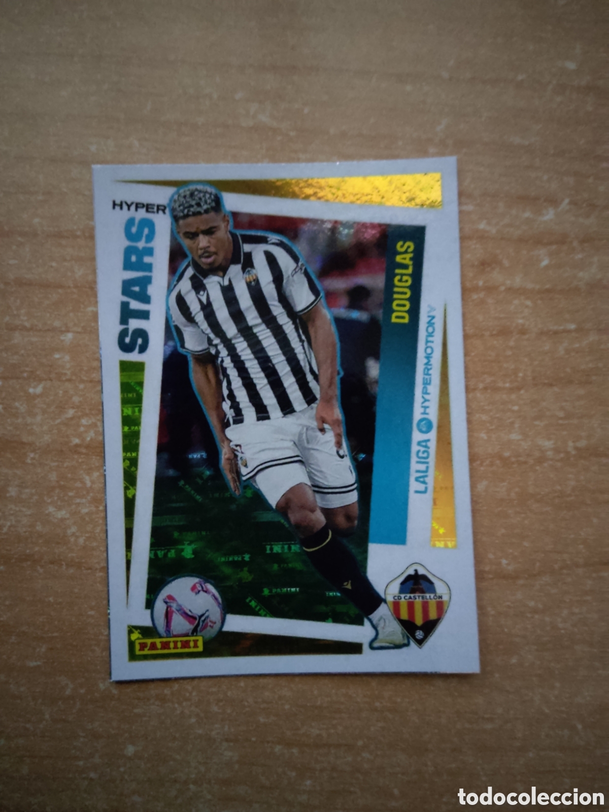 Cromos de f&uacute;tbol: 431 DOUGLAS CASTELLON HYPERSTARS LIGA HYPERMOTION 2024 2025