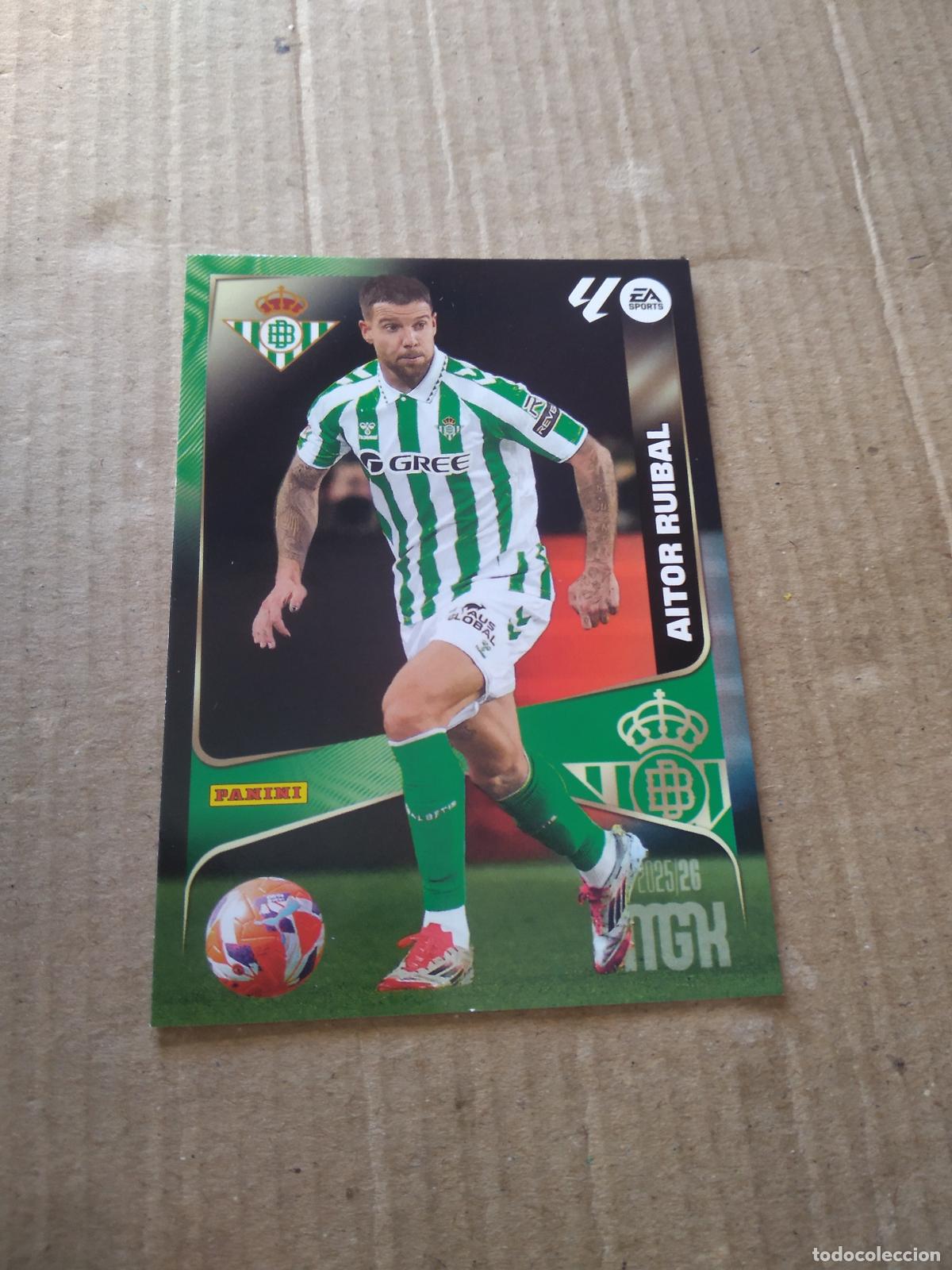 Cromos de f&uacute;tbol: 94 AITOR RUIBAL BETIS CROMO FUTBOL PANINI LIGA MGKS 25-26 MEGACRACKS 2025-2026