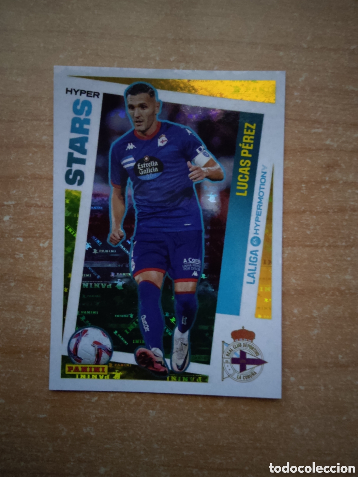 Cromos de f&uacute;tbol: 442 LUCAS PEREZ DEPORTIVO CORU&Ntilde;A HYPERSTARS LIGA HYPERMOTION 2024 2025