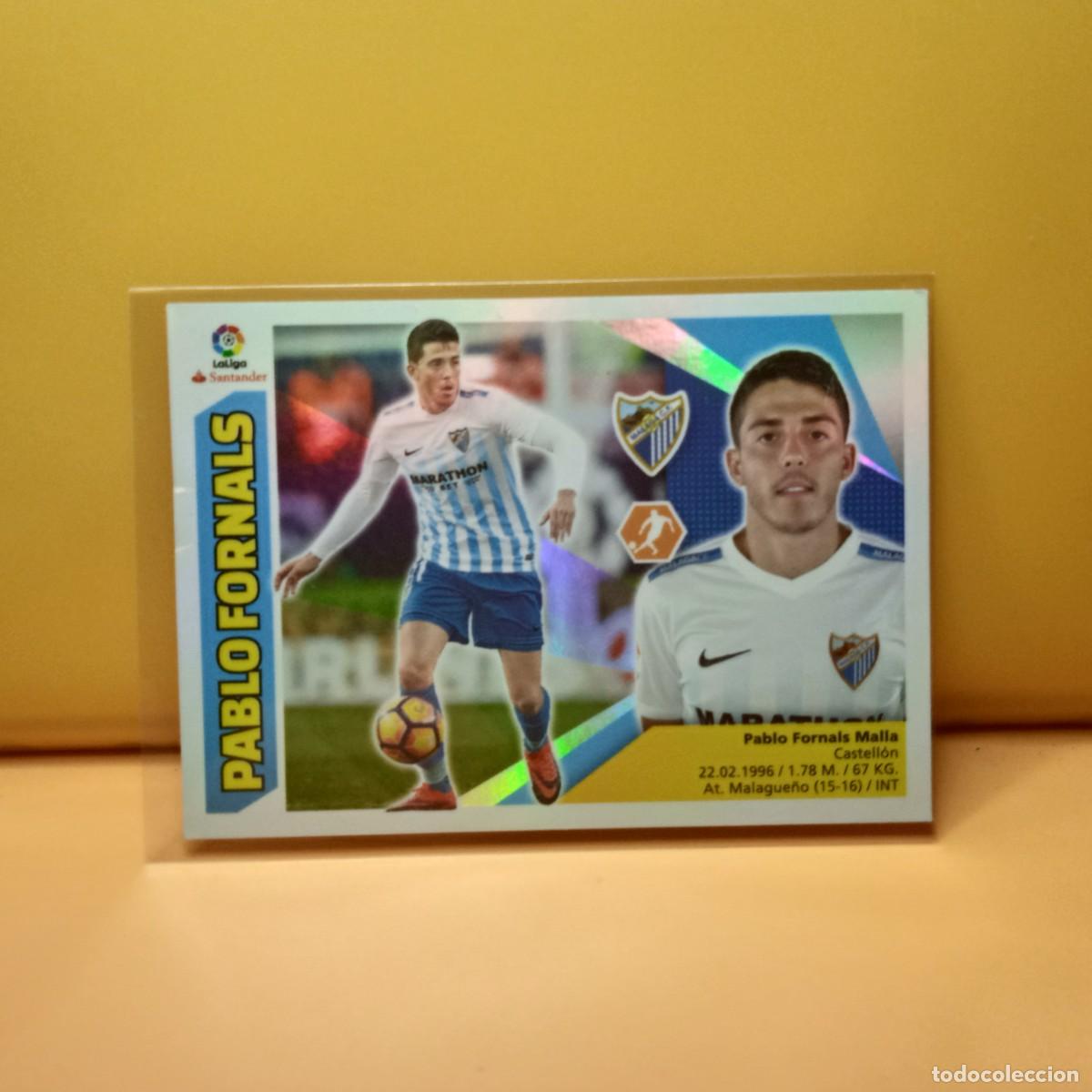 Cromos de f&uacute;tbol: EDICIONES ESTE 2017 2018 17 18 M&Aacute;LAGA C.F PABLO FORNALS 11