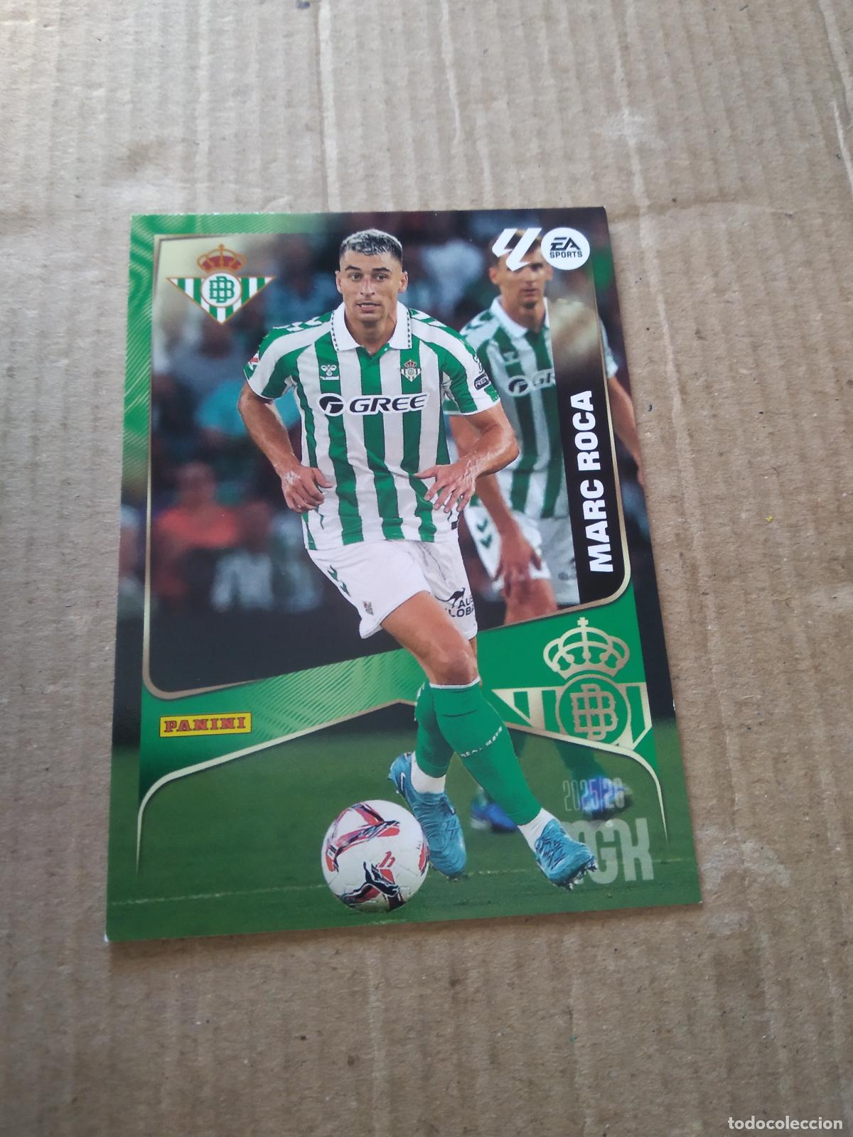 Cromos de f&uacute;tbol: 99 MARC ROCA BETIS CROMO FUTBOL PANINI LIGA MGKS 25-26 MEGACRACKS 2025-2026