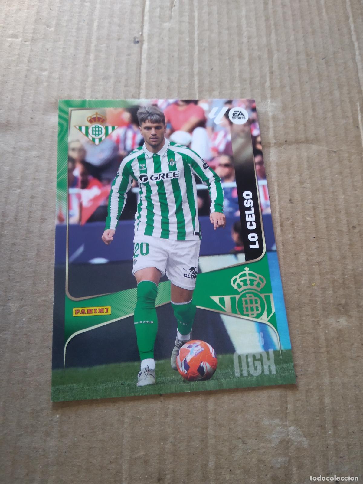 Cromos de f&uacute;tbol: 101 LO CELSO BETIS CROMO FUTBOL PANINI LIGA MGKS 25-26 MEGACRACKS 2025-2026