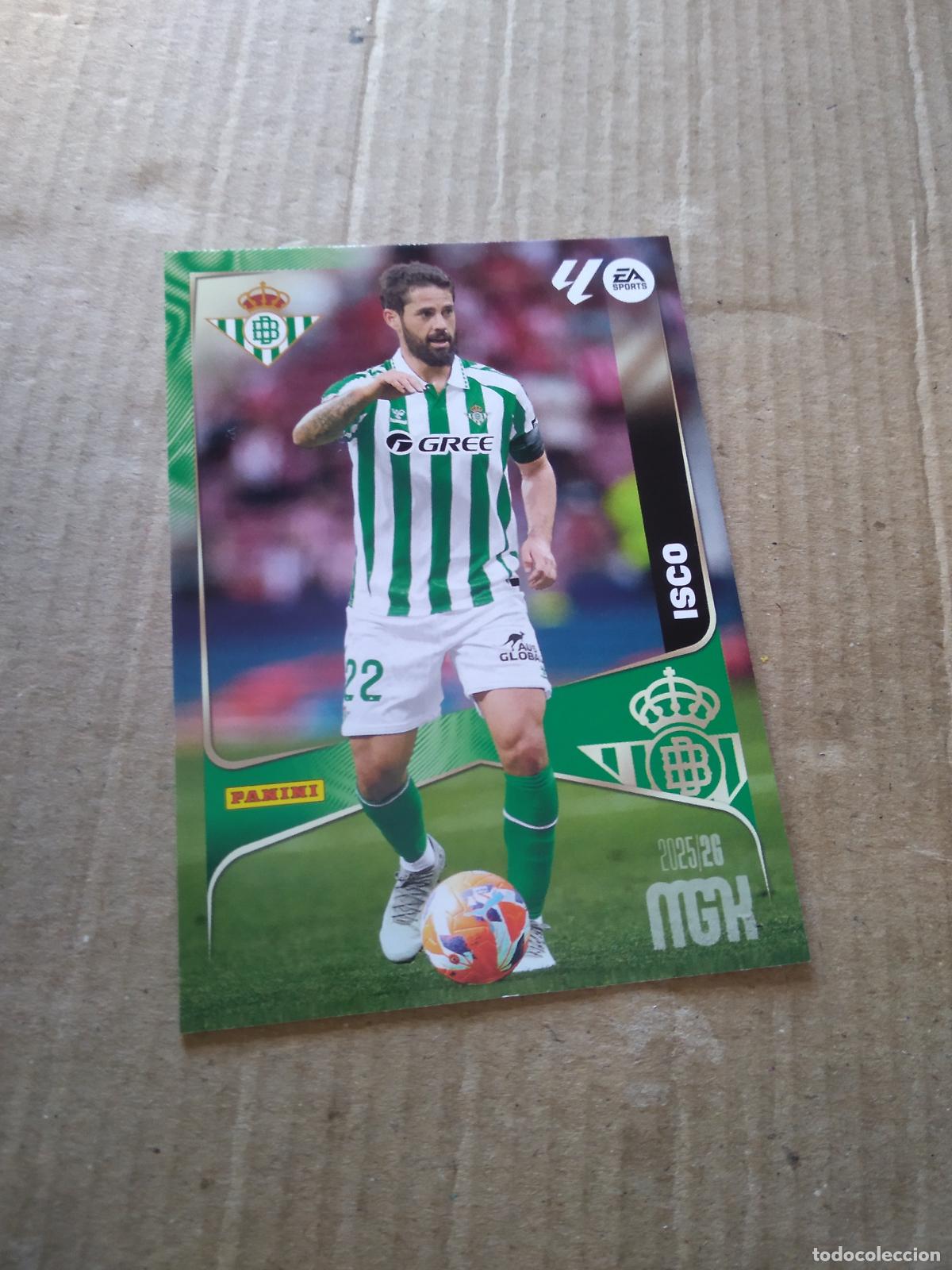 Cromos de f&uacute;tbol: 103 ISCO BETIS CROMO FUTBOL PANINI LIGA MGKS 25-26 MEGACRACKS 2025-2026