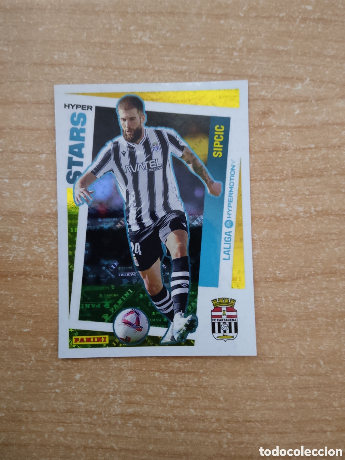 Cromos de f&uacute;tbol: 462 SIPCIC CARTAGENA HYPERSTARS LIGA HYPERMOTION 2024 2025