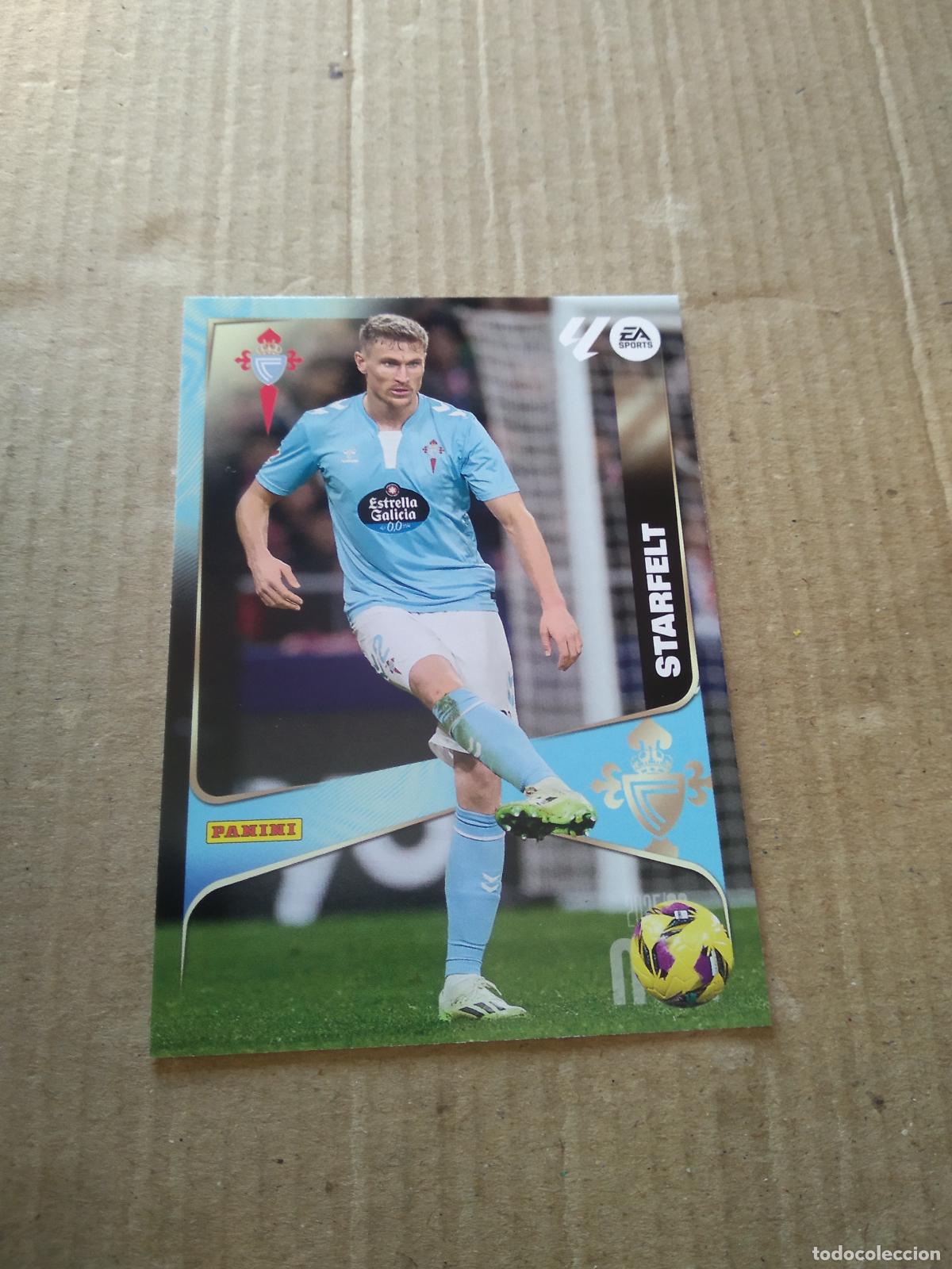 Cromos de f&uacute;tbol: 113 STAREFLT CELTA DE VIGO CROMO FUTBOL PANINI LIGA MGKS 25-26 MEGACRACKS 2025-2026