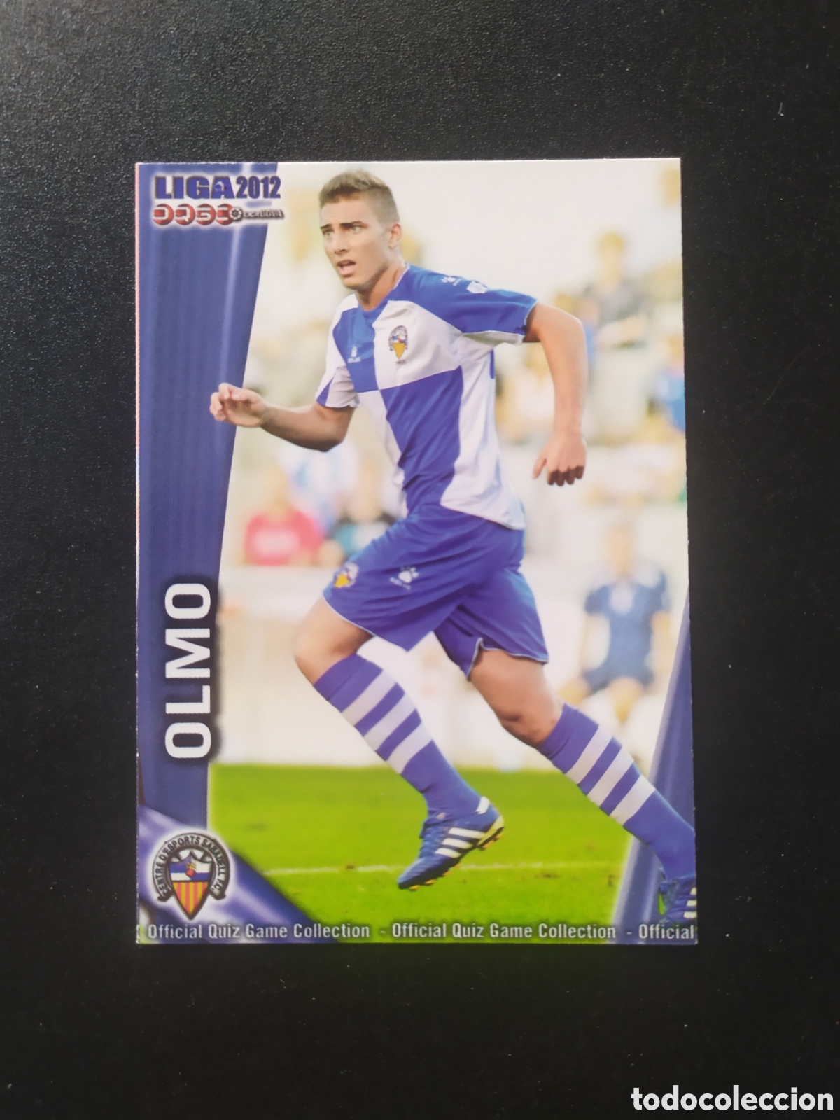 Cromos de f&uacute;tbol: Mundicromo fichas Liga 2011 2012 11 12 Olmo error n&deg; 1096 Sabadell