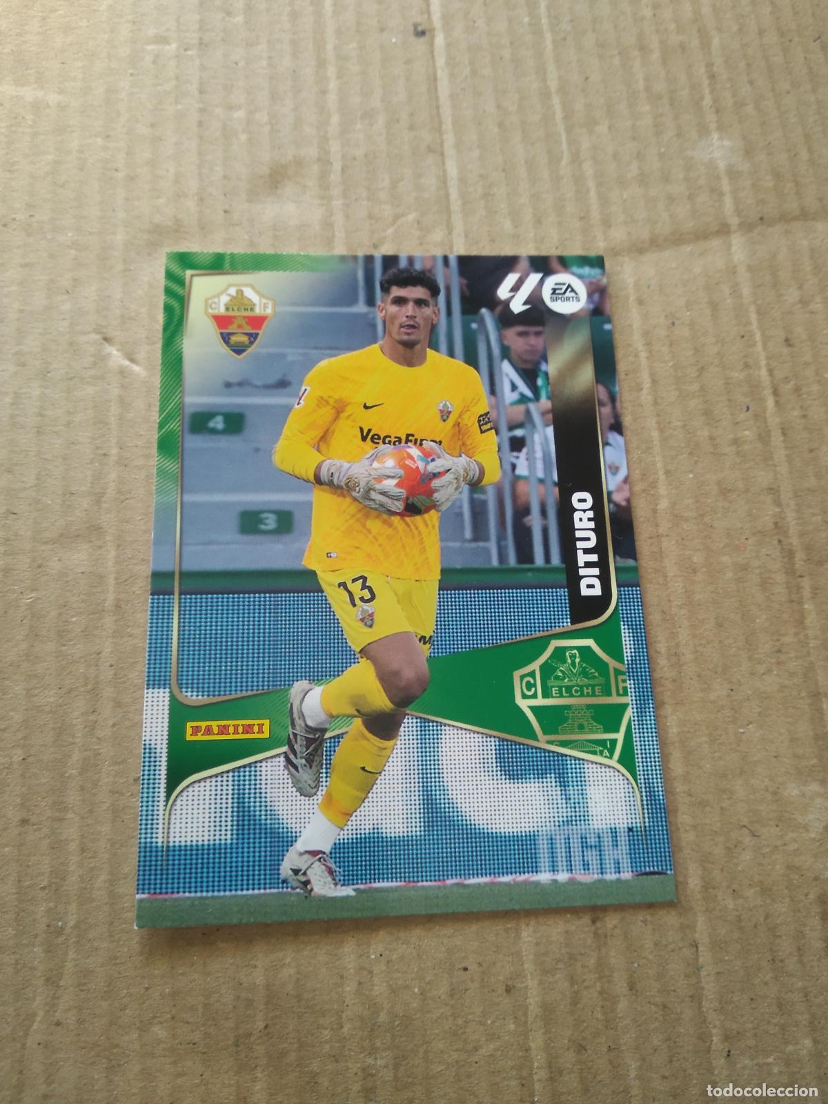 Cromos de f&uacute;tbol: 128 DITURO ELCHE CROMO FUTBOL PANINI LIGA MGKS 25-26 MEGACRACKS 2025-2026