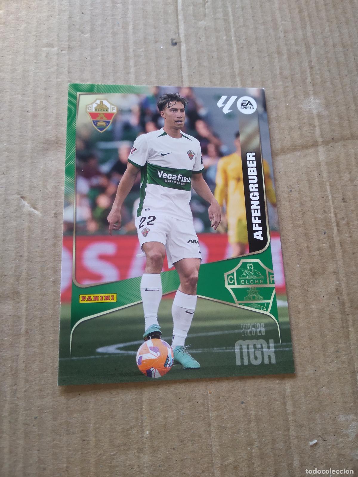 Cromos de f&uacute;tbol: 131 AFFENGRUBER ELCHE CROMO FUTBOL PANINI LIGA MGKS 25-26 MEGACRACKS 2025-2026