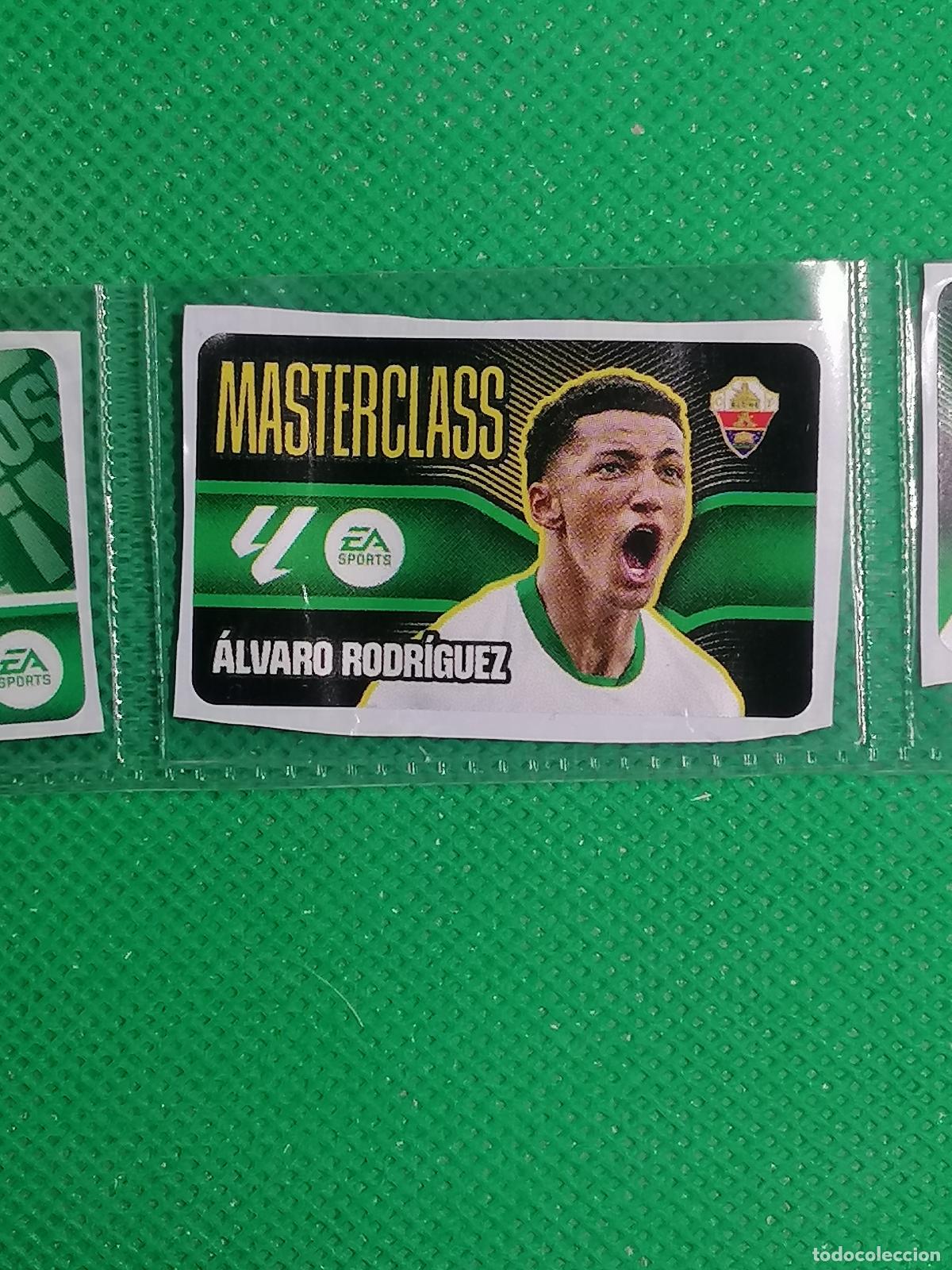 Cromos de f&uacute;tbol: MASTERCLASS ALVARO RODRIGUEZ ELCHE CHICLES CHICLE SIN PEGAR ⚽ PANINI LIGA ESTE 26 27 2026 2027 ⚽