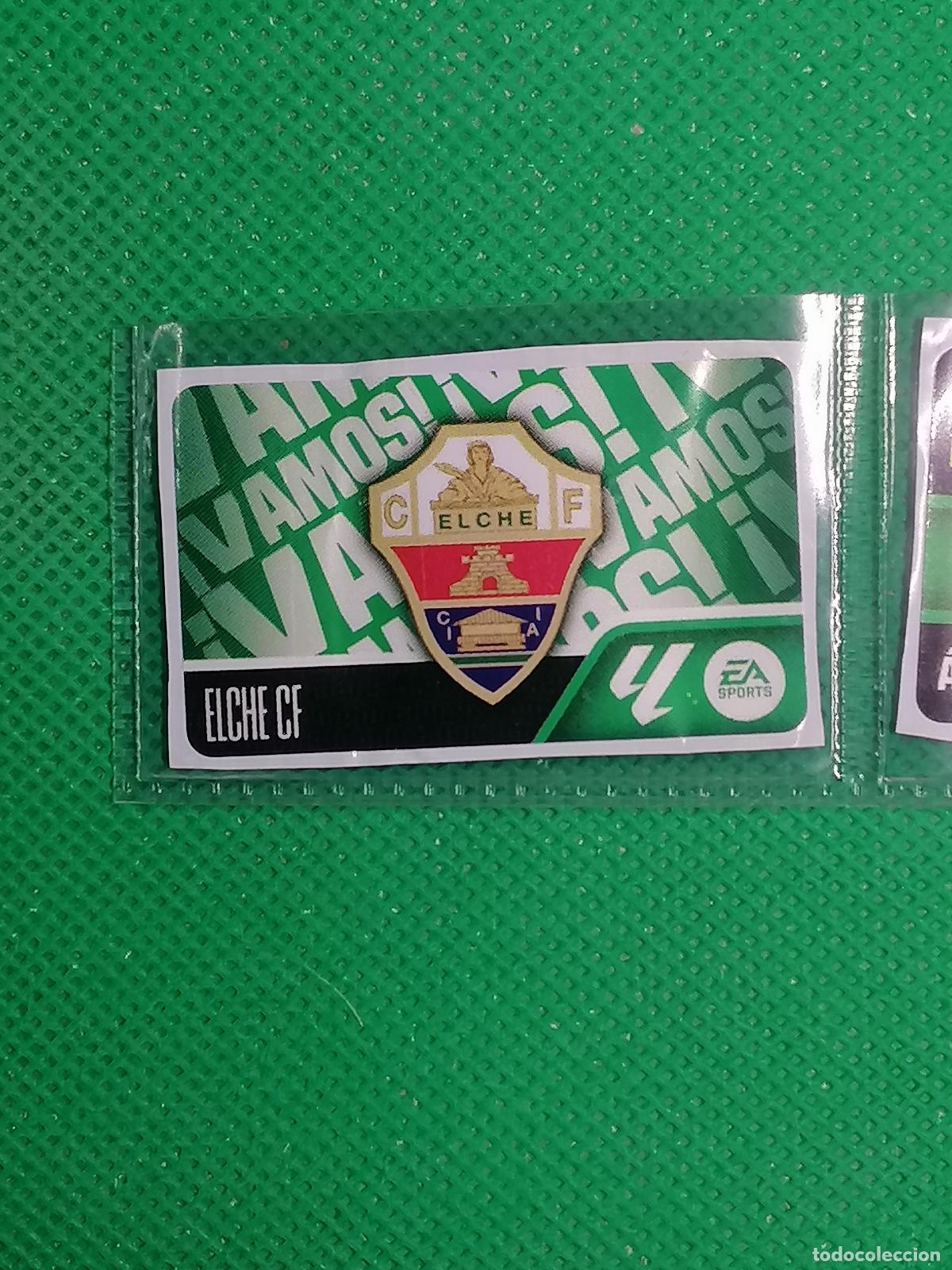Cromos de f&uacute;tbol: ESCUDO ELCHE CHICLES CHICLE SIN PEGAR ⚽ PANINI LIGA ESTE 26 27 2026 2027 ⚽
