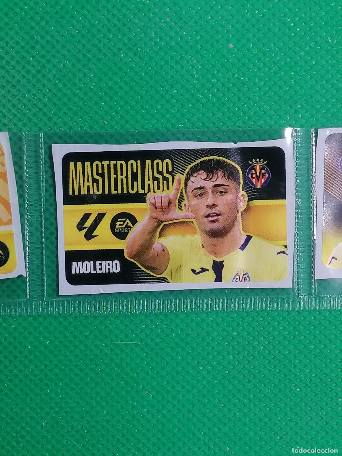 Cromos de f&uacute;tbol: MASTERCLASS MOLEIRO VILLARREAL CHICLES CHICLE SIN PEGAR ⚽ PANINI LIGA ESTE 26 27 2026 2027 ⚽