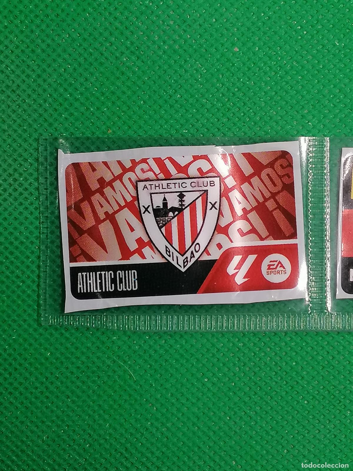 Cromos de f&uacute;tbol: ESCUDO ATHLETIC BILBAO CHICLES CHICLE SIN PEGAR ⚽ PANINI LIGA ESTE 26 27 2026 2027 ⚽