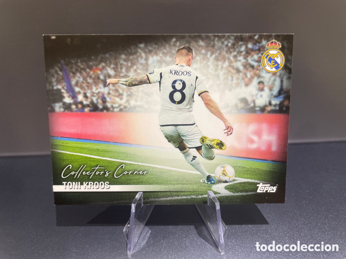 Cromos de f&uacute;tbol: Kroos 39 Collector&rsquo;s Corner Topps Team Set Real Madrid 2025-26
