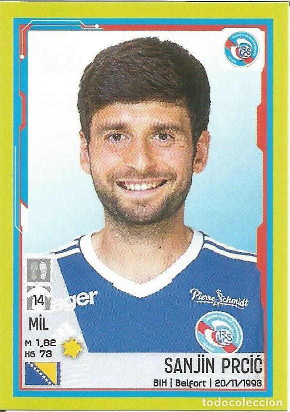 Cromos de f&uacute;tbol: Cromo Sticker Sanjin Prcic - RC Strasbourg - N&uacute;mero 447 - Foot 2022 22 Ligue 1 Uber Eats - Panini