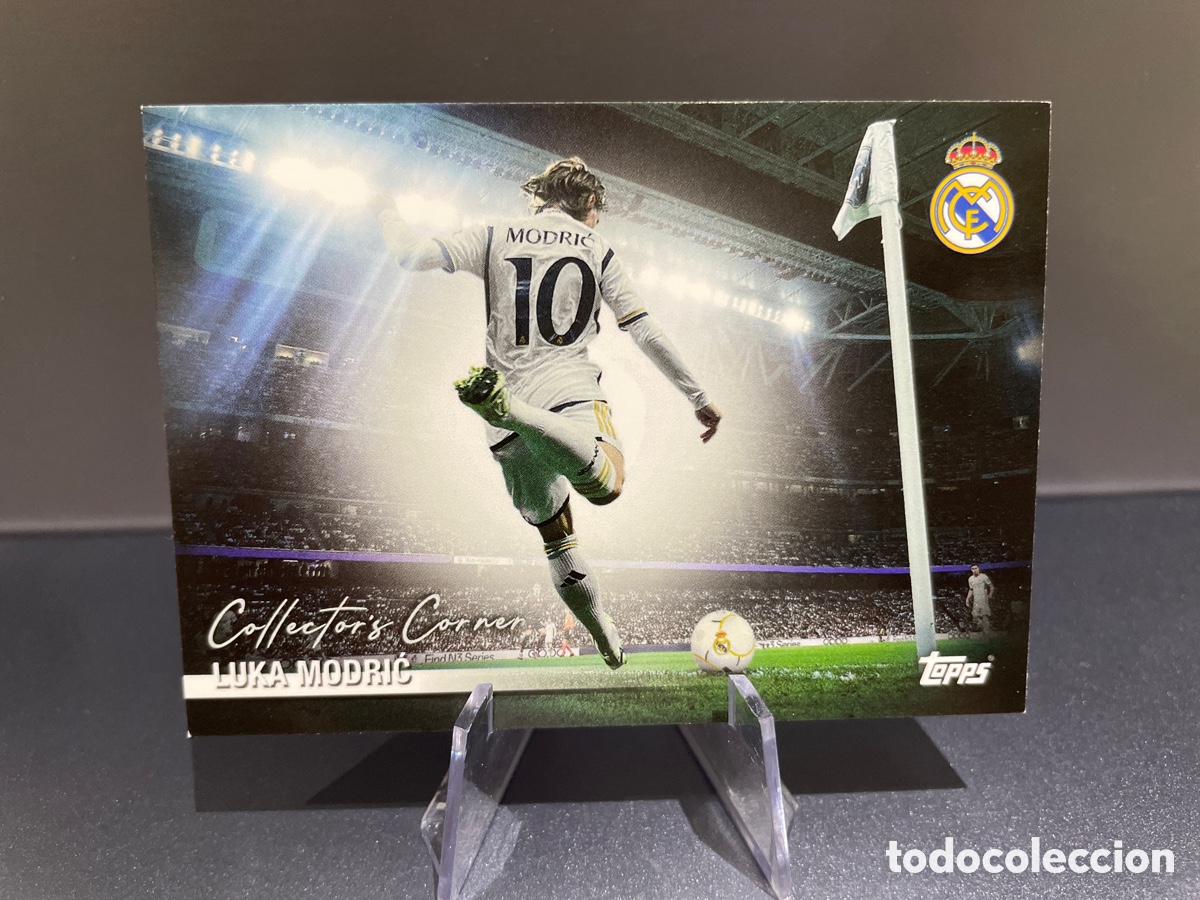 Cromos de f&uacute;tbol: Modric 36 Collector&rsquo;s Corner Topps Team Set Real Madrid 2025-26