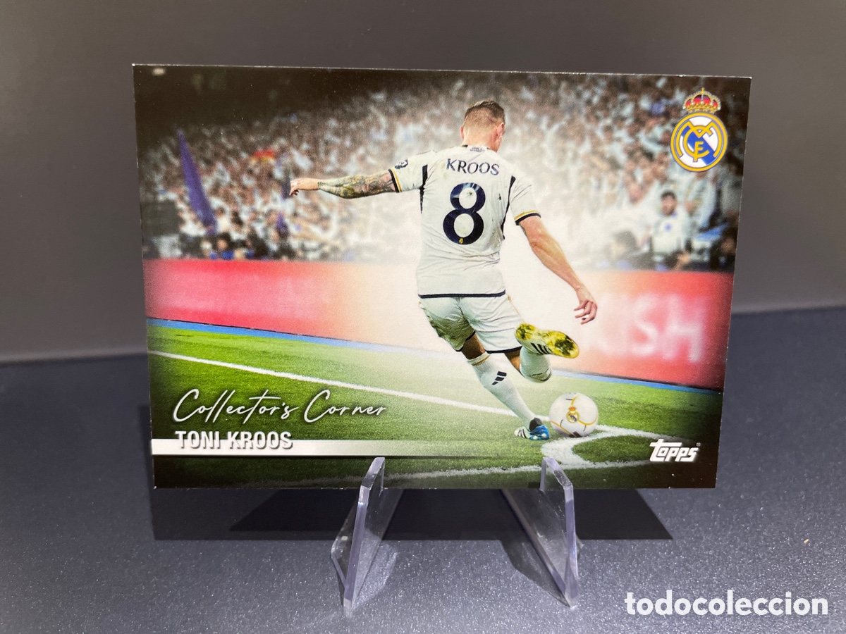 Cromos de f&uacute;tbol: Kroos 39 Collector&rsquo;s Corner Topps Team Set Real Madrid 2025-26
