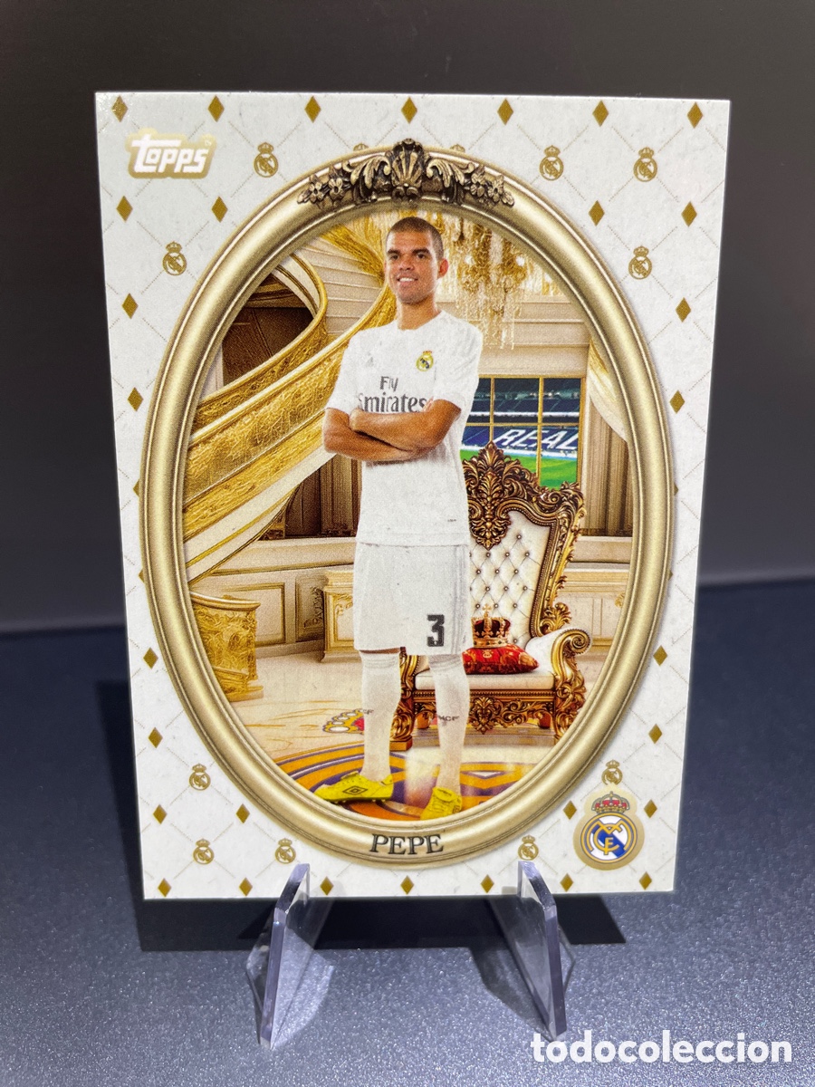Cromos de f&uacute;tbol: Pepe 44 King Topps Team Set Real Madrid 2025-26