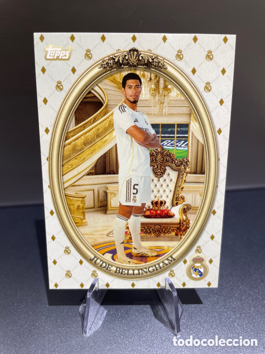 Cromos de f&uacute;tbol: Bellingham 41 King Topps Team Set Real Madrid 2025-26
