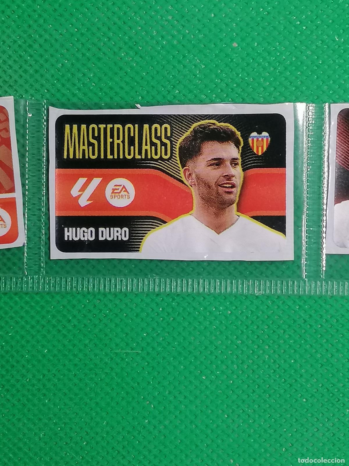 Cromos de f&uacute;tbol: MASTERCLASS HUGO DURO VALENCIA CHICLES CHICLE SIN PEGAR ⚽ PANINI LIGA ESTE 26 27 2026 2027 ⚽