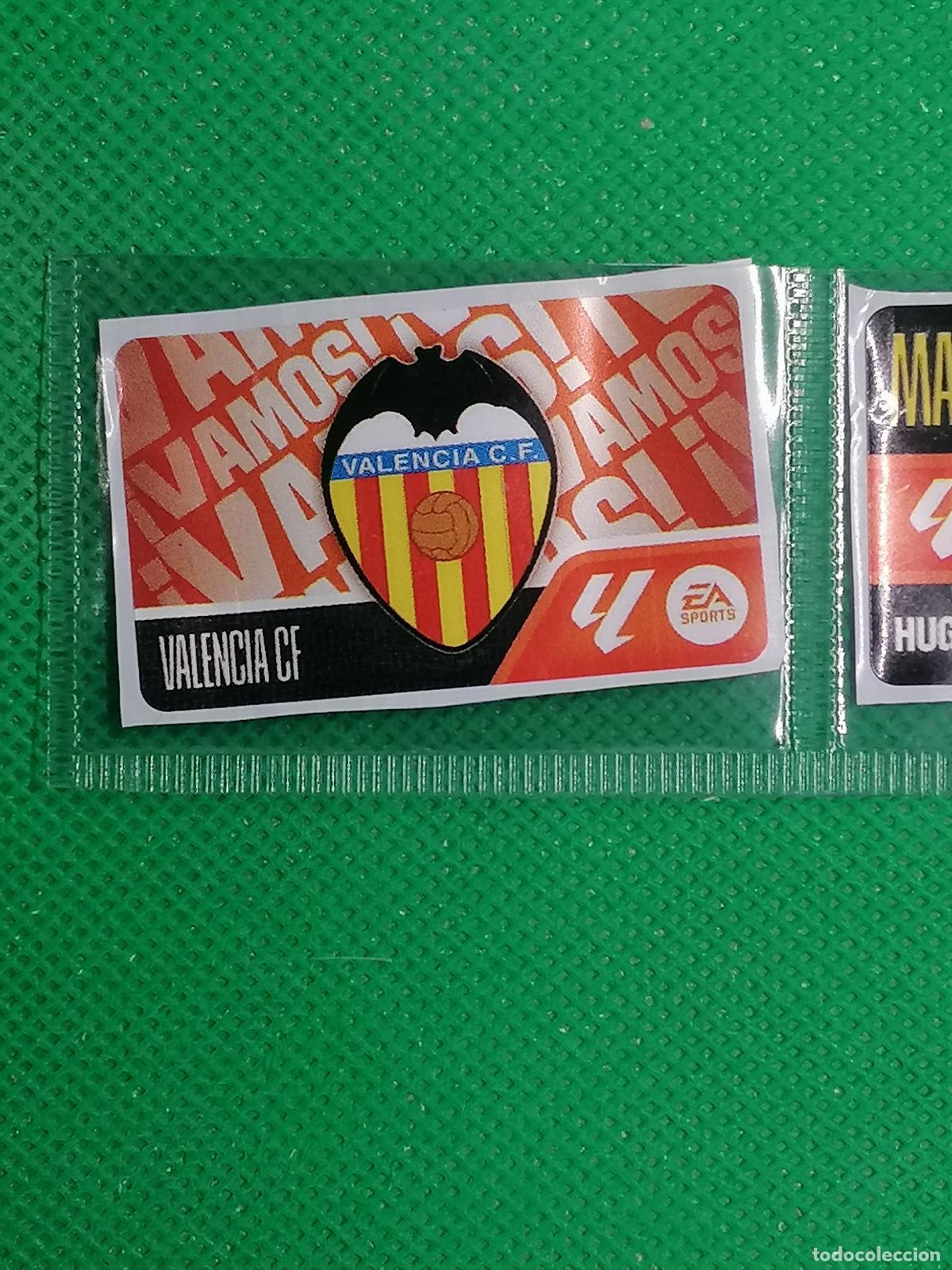 Cromos de f&uacute;tbol: ESCUDO VALENCIA CHICLES CHICLE SIN PEGAR ⚽ PANINI LIGA ESTE 26 27 2026 2027 ⚽