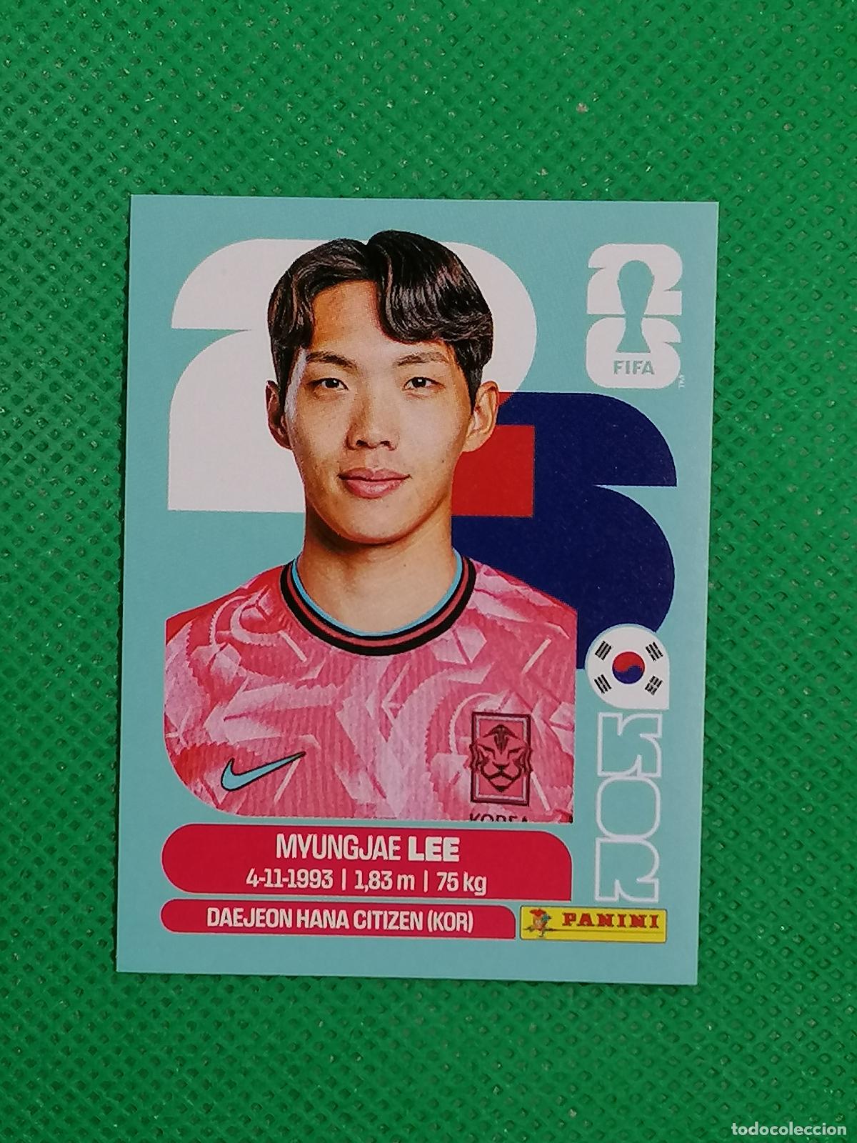 Cromos de f&uacute;tbol: KOR 9 KOR9 MYUNGJAE LEE KOREA ⚽ PANINI FIFA MUNDIAL WORLD CUP 26 2026 STICKER ⚽