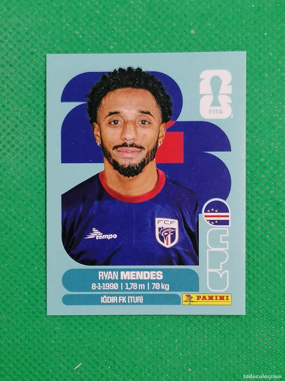 Cromos de f&uacute;tbol: CPV 17 CPV17 RYAN MENDES CABO VERDE ⚽ PANINI FIFA MUNDIAL WORLD CUP 26 2026 STICKER ⚽