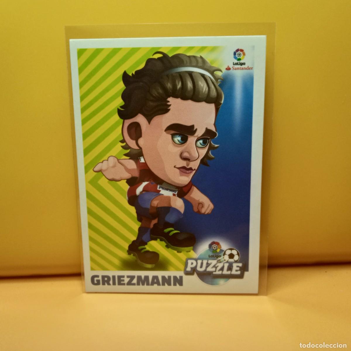 Cromos de f&uacute;tbol: EDICIONES ESTE 2017 2018 17 18 PUZZLE 2 GRIEZMANN ATL&Eacute;TICO DE MADRID
