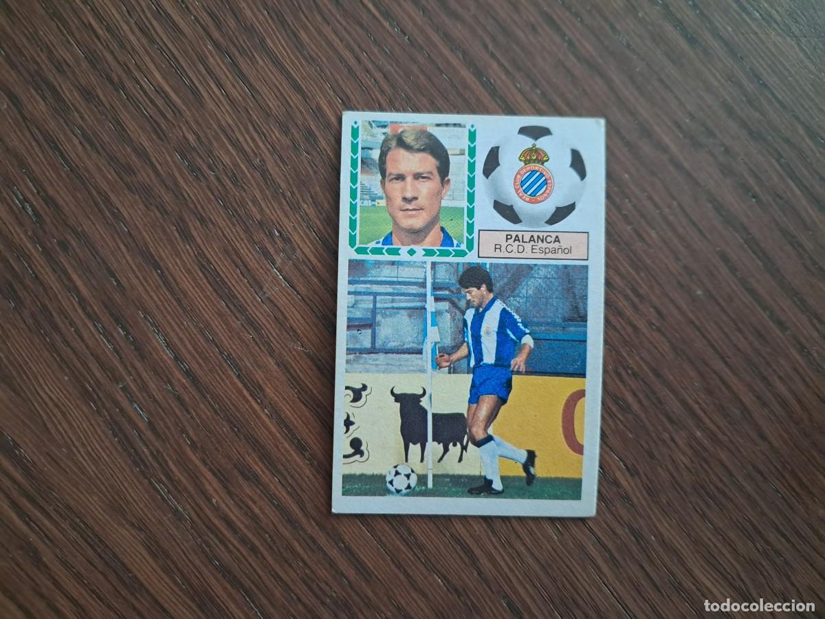 Cromos de f&uacute;tbol: cromo de futbol, ediciones Este 83-84, Palanca, RCD Espa&ntilde;ol. Coloca, en vez de Mara&ntilde;on. sin pegar.