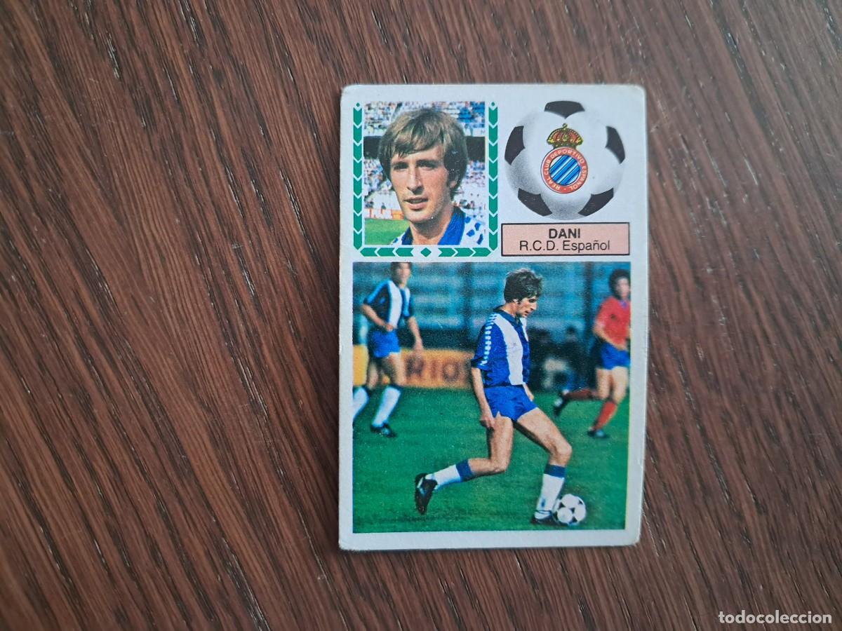 Cromos de f&uacute;tbol: cromo de futbol, ediciones Este 83-84, Dani, RCD Espa&ntilde;ol. Coloca, en vez de Padilla. sin pegar.