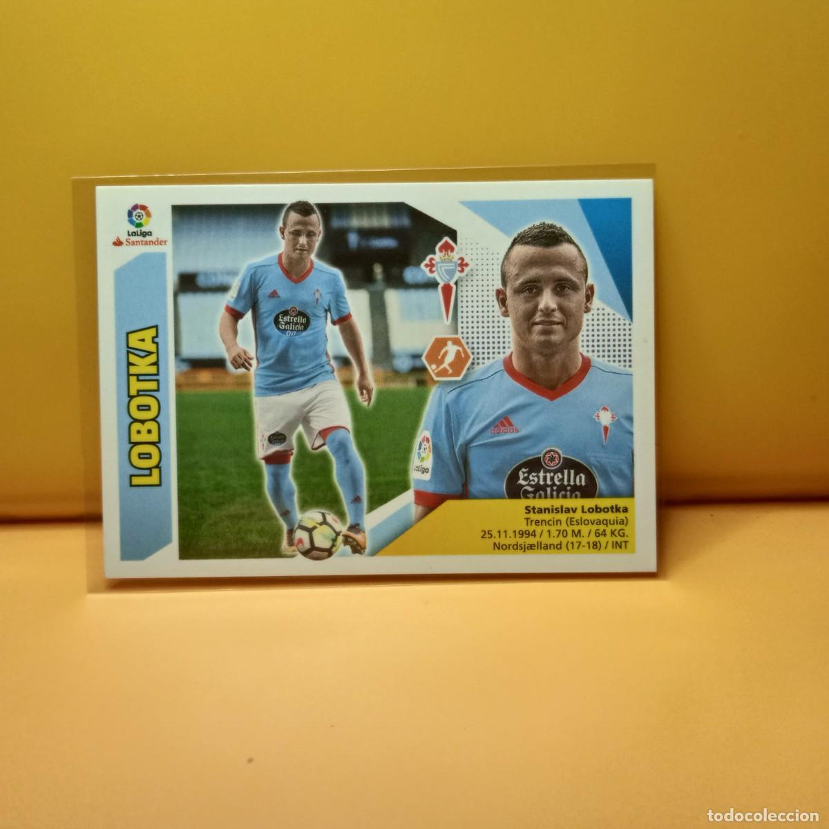 Cromos de f&uacute;tbol: EDICIONES ESTE 2017 2018 17 18 &Uacute;LTIMOS FICHAJES 13 CELTA DE VIGO LOBOTKA