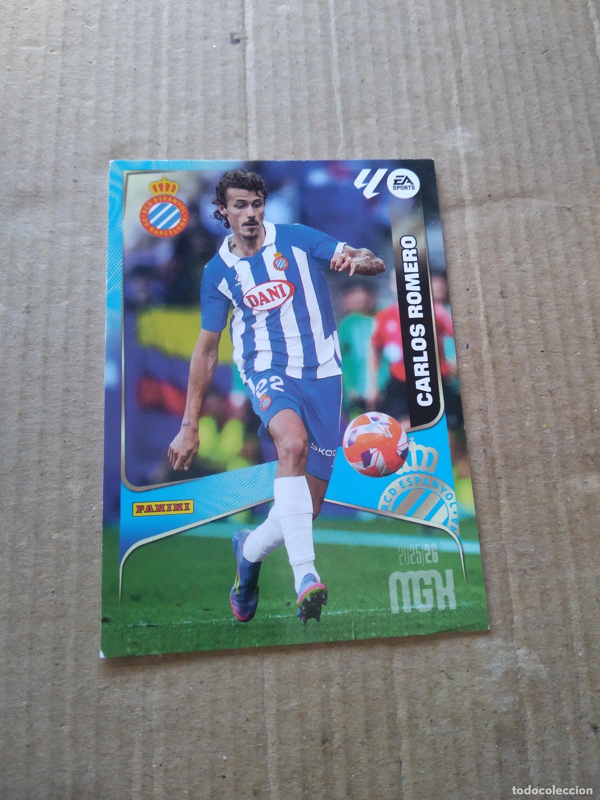 Cromos de f&uacute;tbol: 153 CARLOS ROMERO ESPANYOL CROMO FUTBOL PANINI LIGA MGKS 25-26 MEGACRACKS 2025-2026