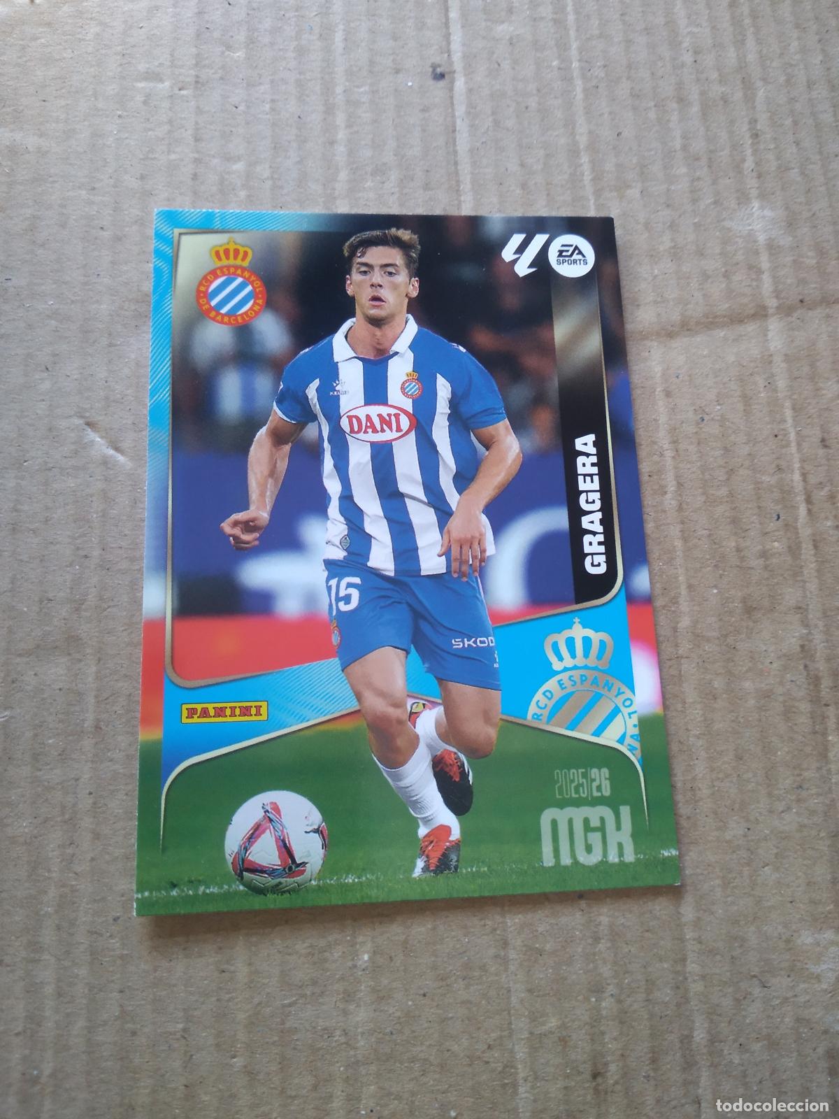 Cromos de f&uacute;tbol: 154 GRAGERA ESPANYOL CROMO FUTBOL PANINI LIGA MGKS 25-26 MEGACRACKS 2025-2026