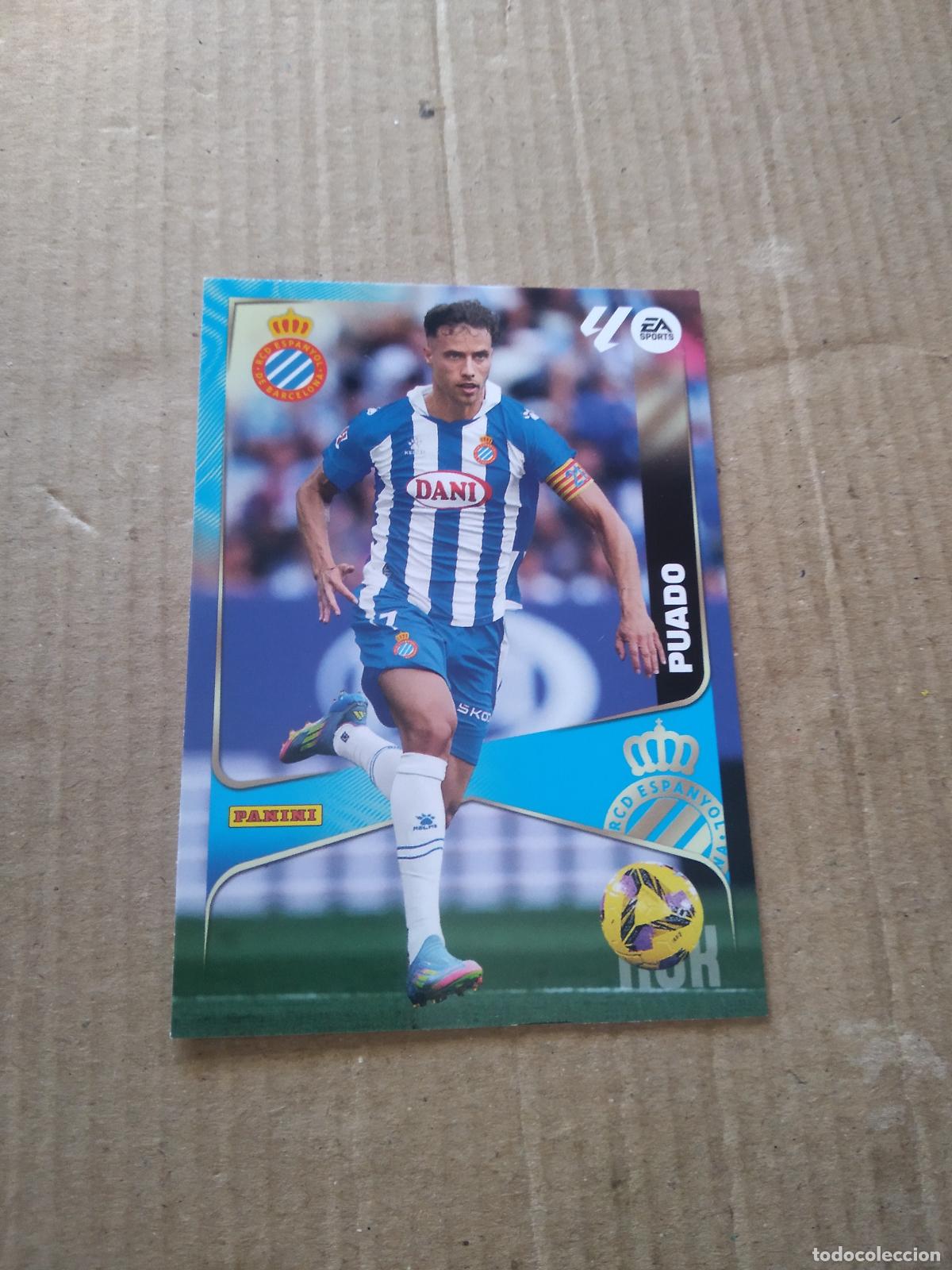 Cromos de f&uacute;tbol: 161 PUADO ESPANYOL CROMO FUTBOL PANINI LIGA MGKS 25-26 MEGACRACKS 2025-2026