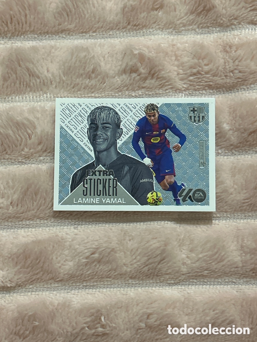 Cromos de f&uacute;tbol: Lamine yamal extra sticker