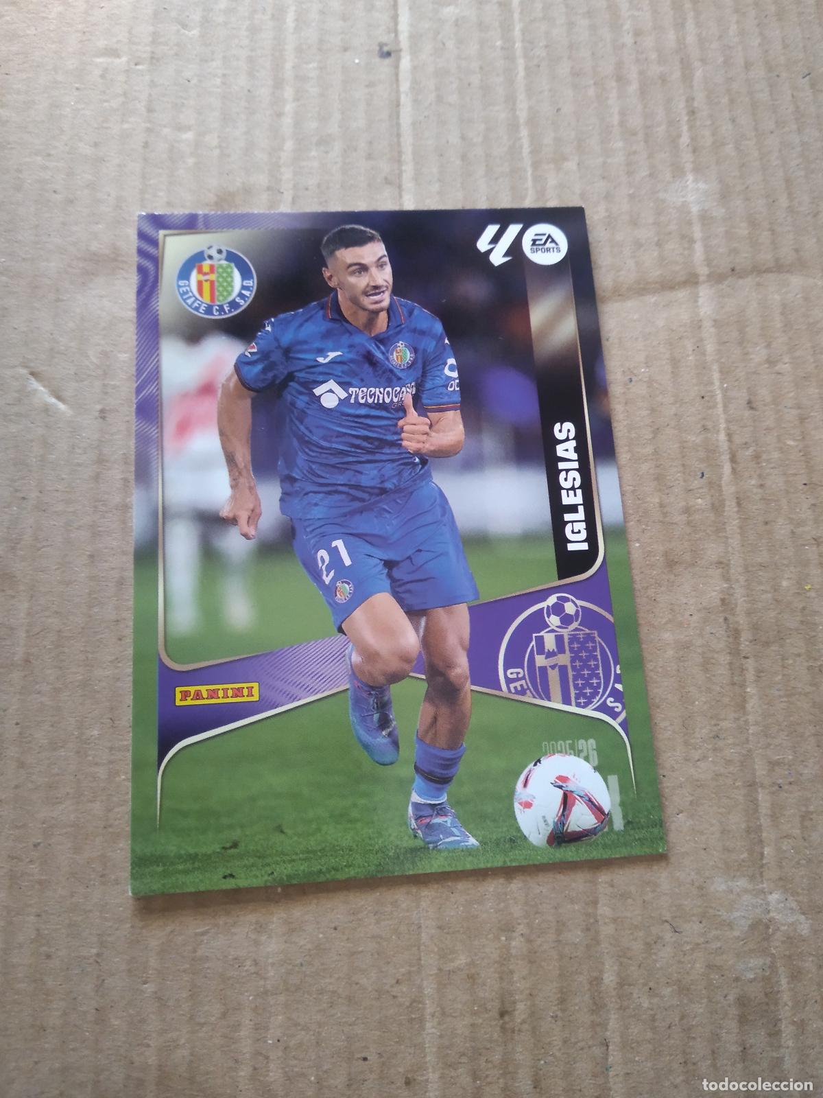 Cromos de f&uacute;tbol: 167 IGLESIAS GETAFE CROMO FUTBOL PANINI LIGA MGKS 25-26 MEGACRACKS 2025-2026