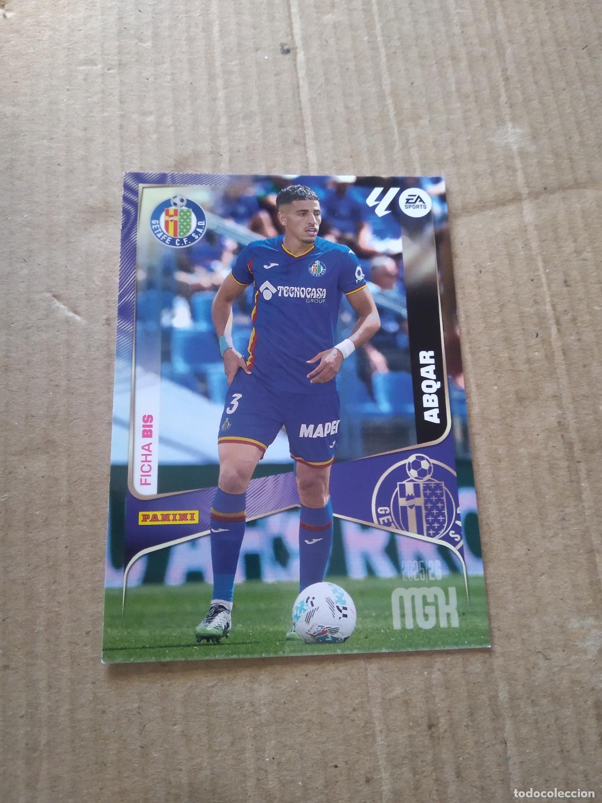 Cromos de f&uacute;tbol: 168 BIS ABQAR GETAFE CROMO FUTBOL PANINI LIGA MGKS 25-26 MEGACRACKS 2025-2026