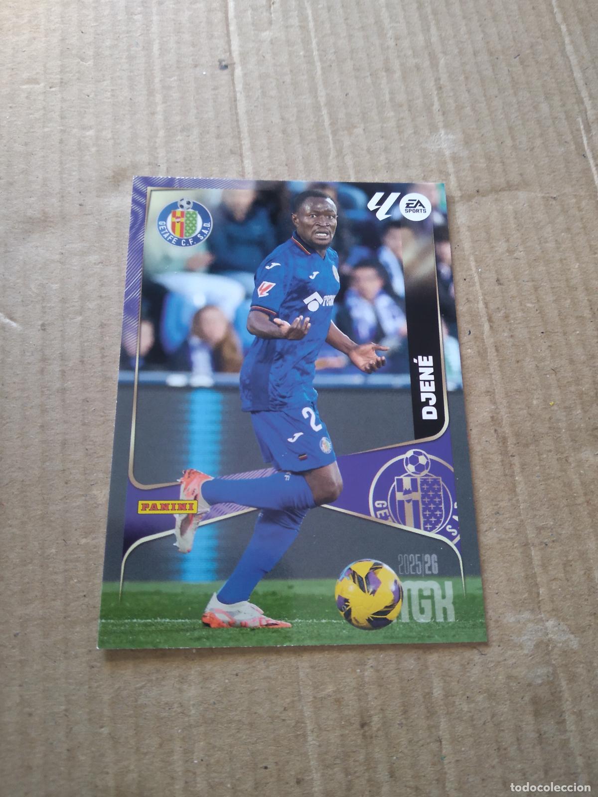 Cromos de f&uacute;tbol: 169 DJENE GETAFE CROMO FUTBOL PANINI LIGA MGKS 25-26 MEGACRACKS 2025-2026