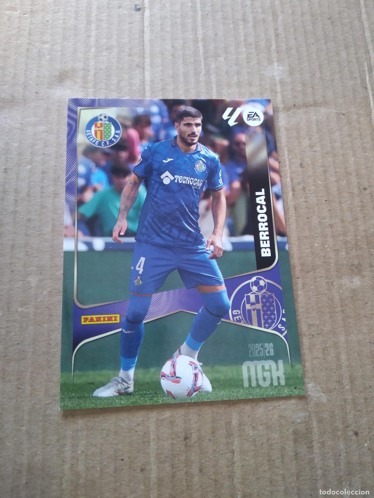 Cromos de f&uacute;tbol: 171 BERROCAL GETAFE CROMO FUTBOL PANINI LIGA MGKS 25-26 MEGACRACKS 2025-2026