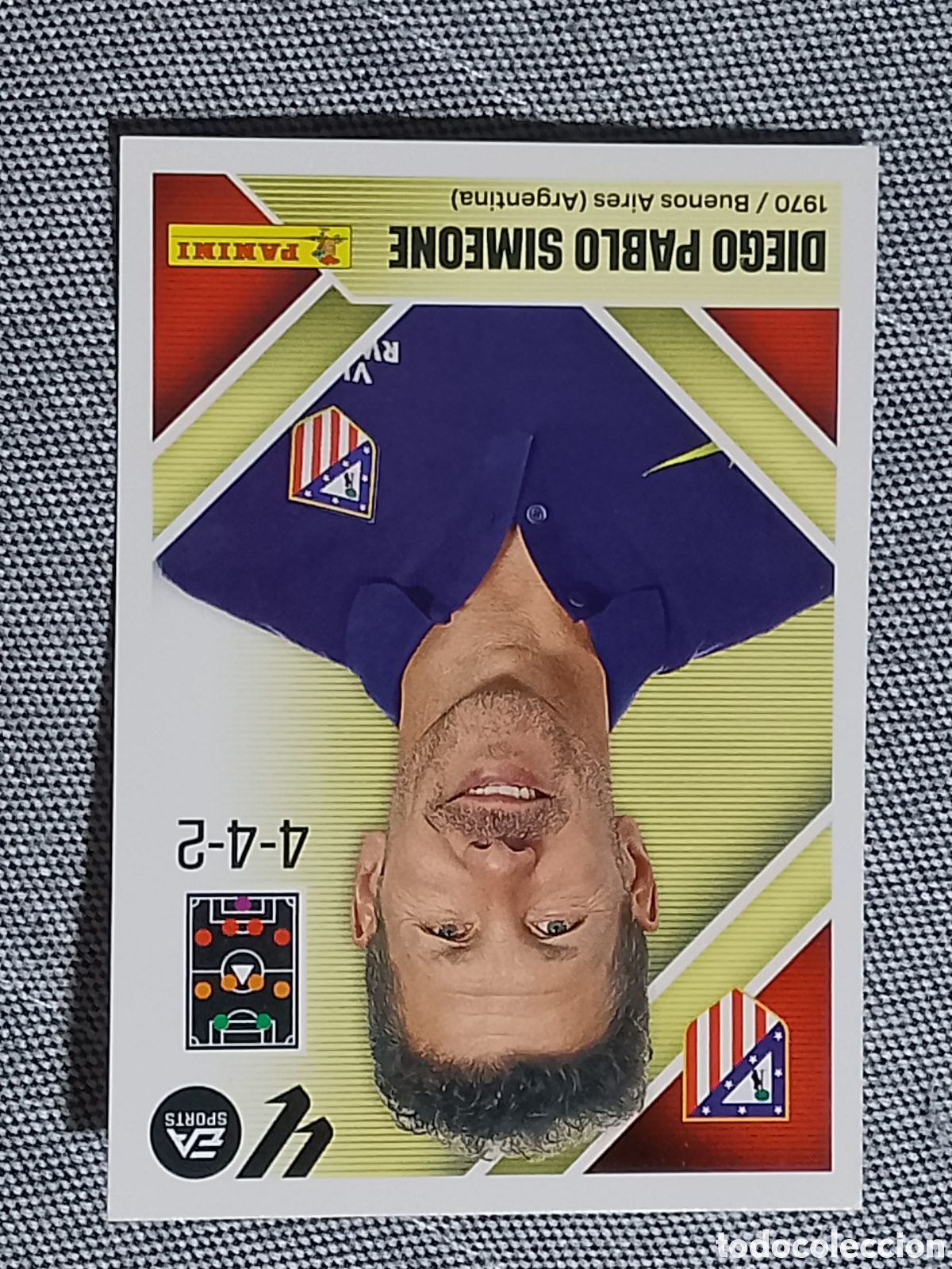 Cromos de f&uacute;tbol: DIEGO PABLO SIMEONE ..ATLETICO MADRID . LALIGA LA LIGA 26 27 N 2 2026 2027 PANINI ESTE