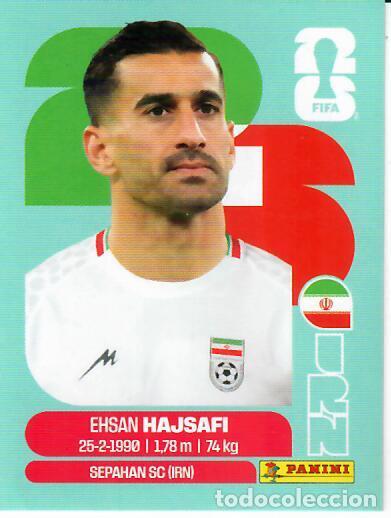Cromos de f&uacute;tbol: CROMO PANINI MUNDIAL WORLD CUP 2026 - IRN4 IRN 4 - HAJSAFI - IR&Aacute;N