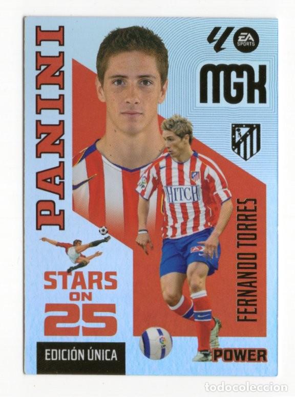 Cromos de f&uacute;tbol: 432P TORRES ATLETICO DE MADRID STARS ON 25 POWER EDICION UNICA MEGACRACKS 2026 2027 26 27 MGK PANINI