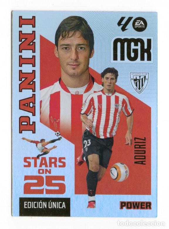 Cromos de f&uacute;tbol: 433P ADURIZ ATHLETIC CLUB STARS ON 25 POWER EDICION UNICA MEGACRACKS 2026 2027 26 27 MGK PANINI
