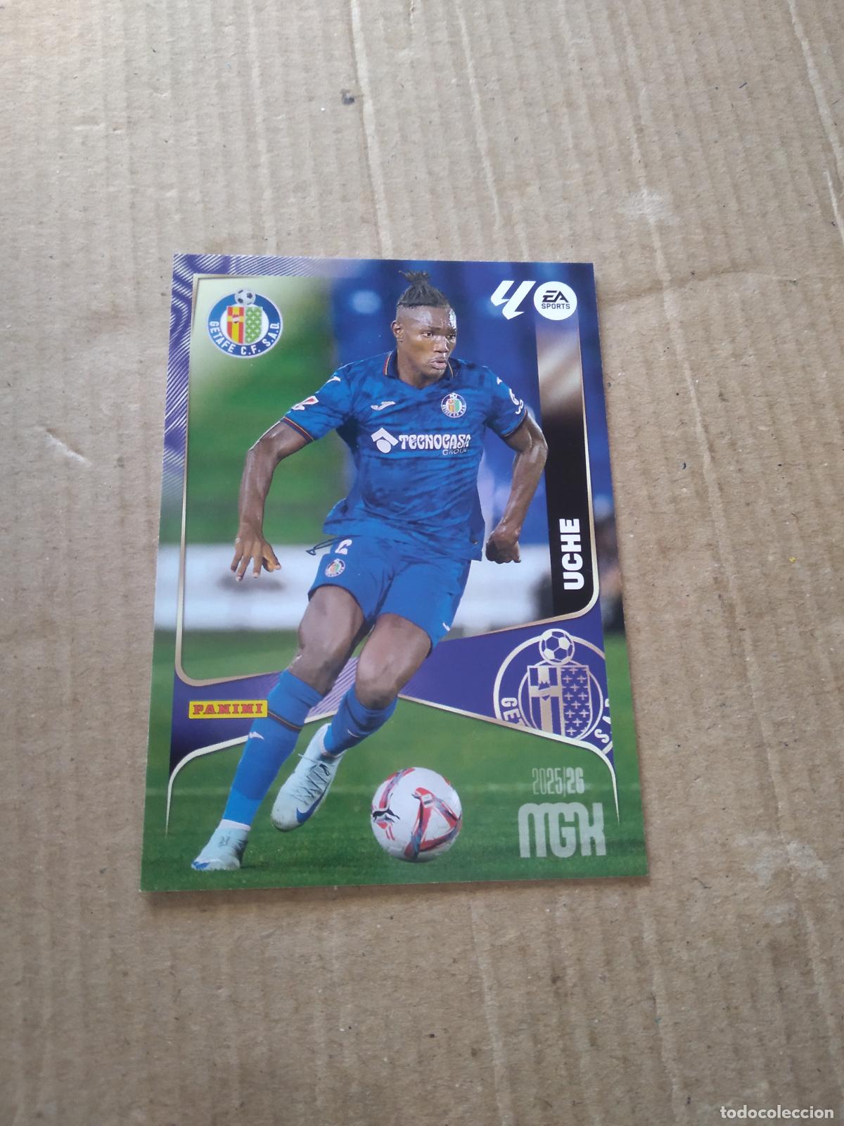Cromos de f&uacute;tbol: 175 UCHE GETAFE CROMO FUTBOL PANINI LIGA MGKS 25-26 MEGACRACKS 2025-2026