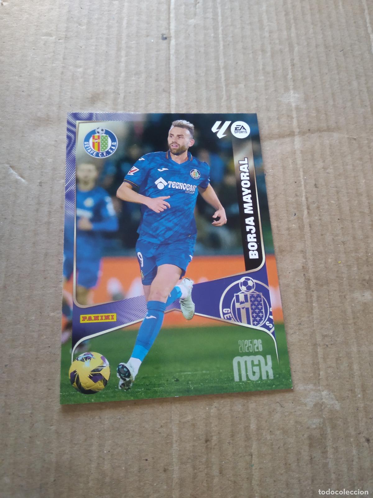 Cromos de f&uacute;tbol: 178 BORJA MAYORAL GETAFE CROMO FUTBOL PANINI LIGA MGKS 25-26 MEGACRACKS 2025-2026