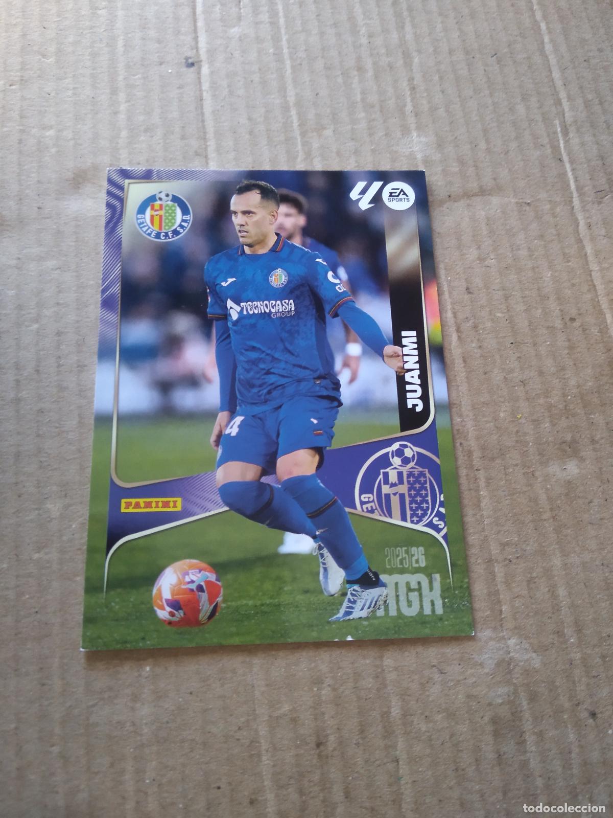 Cromos de f&uacute;tbol: 180 JUANMI GETAFE CROMO FUTBOL PANINI LIGA MGKS 25-26 MEGACRACKS 2025-2026