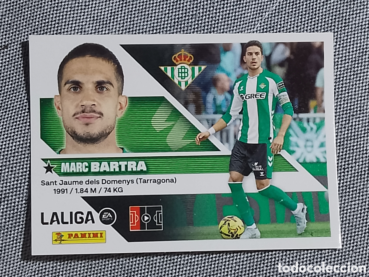 Cromos de f&uacute;tbol: MARC BARTRA - REAL BETIS - LALIGA LA LIGA 26 27 N 7 2026 2027 PANINI ESTE