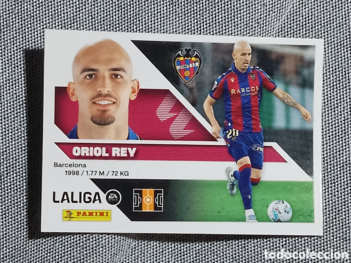 Cromos de f&uacute;tbol: ORIOL REY - LEVANTE U.D.- LALIGA LA LIGA 26 27 N 11 2026 2027 PANINI ESTE L SUPERGOLAZO
