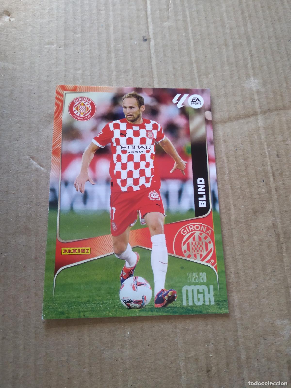 Cromos de f&uacute;tbol: 187 BLIND GIRONA CROMO FUTBOL PANINI LIGA MGKS 25-26 MEGACRACKS 2025-2026
